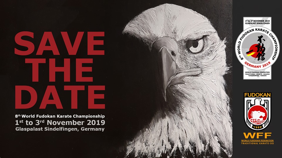 8th World Fudokan Karate Championship 2019 - Save the date! Eagle